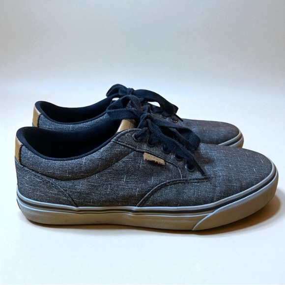 Vans Other - Vans Ward Deluxe Comfort Ortholite Lace up Sneaker Shoes Gray Brown Mens 9